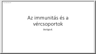 Az immunitás és a vércsoportok