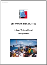 Sailors with Disabilities, Schools Training Manual, Sydney Harbour