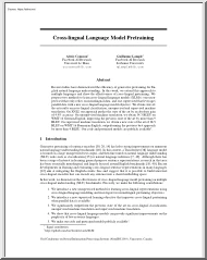 Cross-lingual Language Model Pretraining