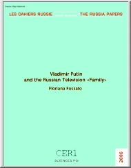 Floriana Fossato - Vladimir Putin and the Russian Television Family