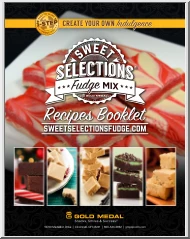 Sweet Selections Fudge Mix, Recipes Booklet