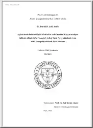 Dr. Barátki László Attila - A pénzmosás kriminológiai kérdései és szabályozása Magyarországon, különös tekintettel a Financial Action Task Force ajánlások és az AMLA megalakulásának értékelésében