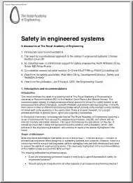 Safety in Engineered Systems