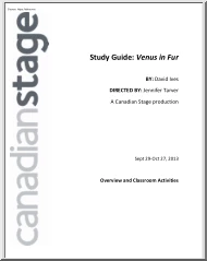 David Ives - Study Guide, Venus in Fur