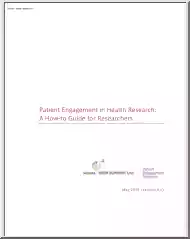 Patient Engagement in Health Research