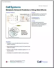 Metabolic Network Prediction of Drug Side Effects