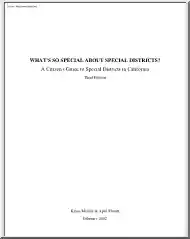 Mizany-Manatt - Whats so Special About Special Districts