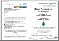 Renal Recipes for Christmas