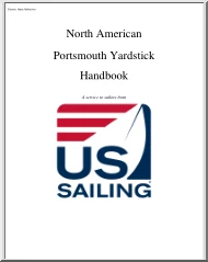 North American Portsmouth Yardstick Handbook