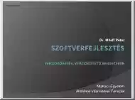 Dr. Mileff Péter - Szoftverfejlesztés, verziókövetés, verziókövető rendszerek