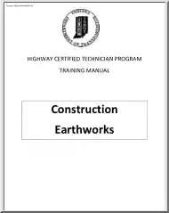 Construction Earthworks, Training Manual