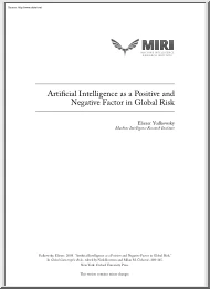 Eliezer Yudkowsky - Artificial Intelligence as a Positive and Negative Factor in Global Risk