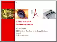 Firtha Gergely - Videotechnika, Videójel-komponensek