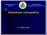 Dr. Kovács Illés - Diabeteses retinopathia