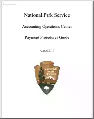National Park Service, Payment Procedures Guide