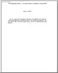 Andai Attila - Tételgyűjtemény a harmonikus analízis elemeiből