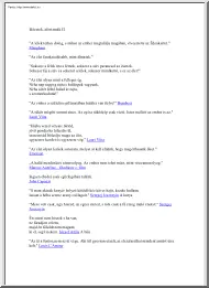 Idézetek, aforizmák II