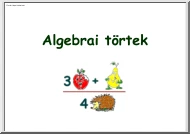 Lakihegyi György - Algebrai törtek