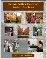 Baldwin Wallace University, Student Handbook