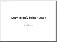 Gram-pozitív baktériumok