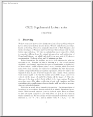 John Duchi - CS229 Supplemental Lecture notes