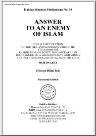 Hüseyn Hilmi Isik - Answer to an Enemy of Islam
