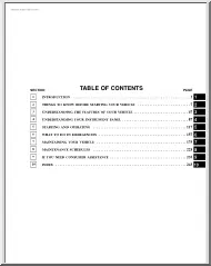 Chrysler Crossfire 2004, owners manual