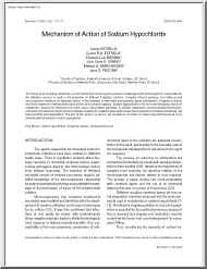 Carlos-Cyntia - Mechanism of action of sodium hypochlorite