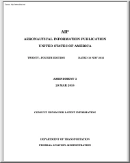 AIP, Aeronautical Information Publication, Twenty-Fourth Edition, Amendment 3