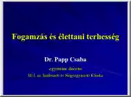Dr. Papp Csaba - Fogamzás és élettani terhesség