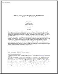 Chris-Ryan-Thomas - Reducing Risks in Wartime Through Capital Labor Substitution, Evidence from World War II