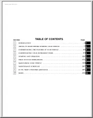 Chrysler Crossfire 2005, owners manual