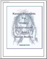 Kansas Standards for History Government and Social Studies