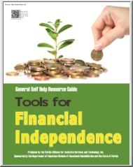 Tools for Financial Independence, General Self Help Resource Guide