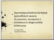Dr. Nagy Péter - Gyermekpszichiátriai
