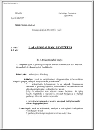 ME-GTK Mikoökonómia I