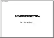 Dr. Bacsó Zsolt - Biokibernetika