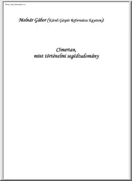 Molnár Gábor - Címertan mint történelmi segédtudomány