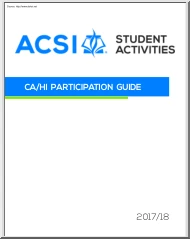 CA HI Participation Guide, ACSI