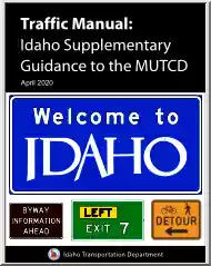 Traffic Manual, Idaho Supplementary Guidance to the MUTCD