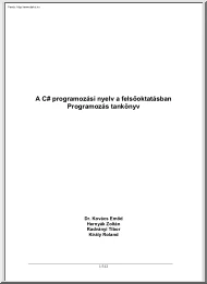 Kovács-Hernyák - C# programozás tankönyv