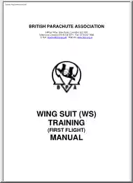 Wing Suit Training Manual