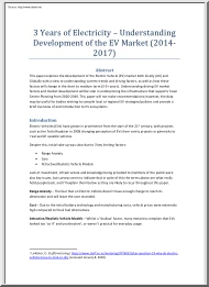 3 Years of Electricity, Understanding Development of the EV Market