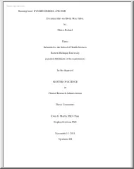 Marisa Richard - Dysmenorrhea and Body Mass Index