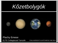 Plachy Emese - Kőzetbolygók