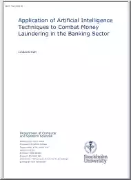 Lindona Hoti - Application of Artificial Intelligence Techniques to Combat Money Laundering in the Banking Sector