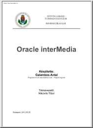 Galambos Antal - Oracle interMedia