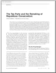 Williamson-Skocpol-Coggin - The Tea Party and the Remaking of Republican Conservatism