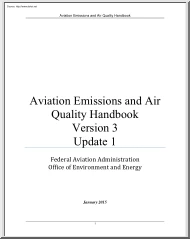 Aviation Emissions and Air Quality Handbook, Version 3