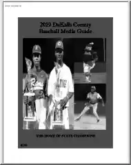 DeKalb Country Baseball Media Guide